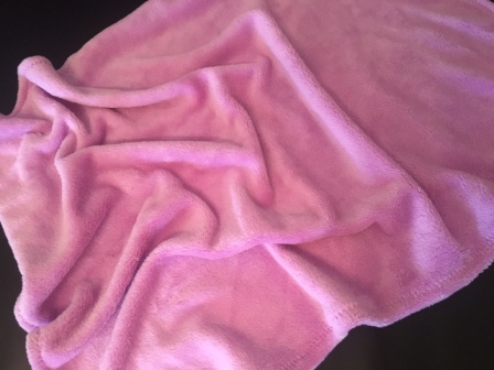 Cuddle blanket light pink