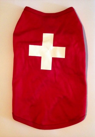 T-Shirt Switzerland red